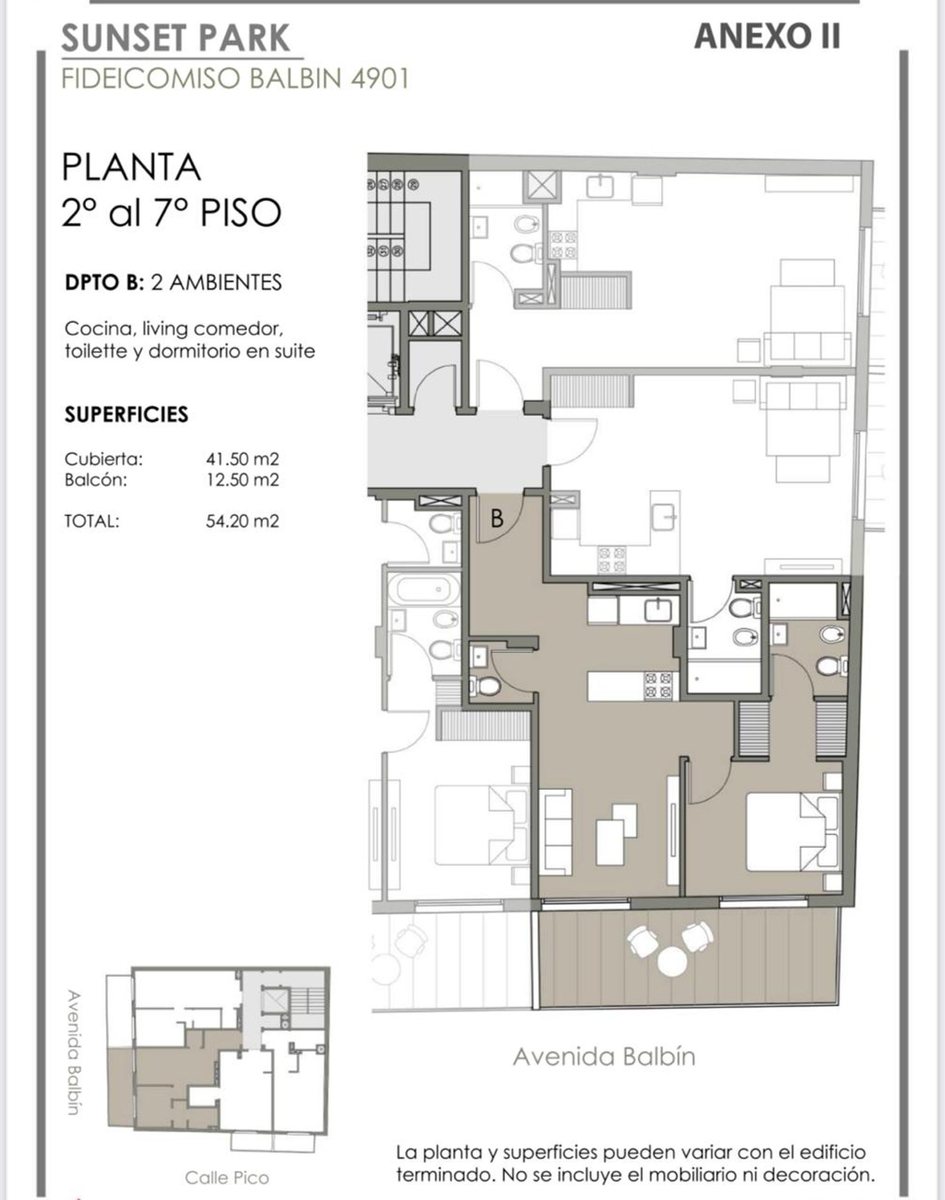 Venta Dpto. 2 ambientes con balcón, Saavedra.