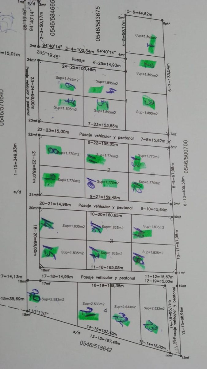 LOTE DE 1.835 M2 EN POCITO