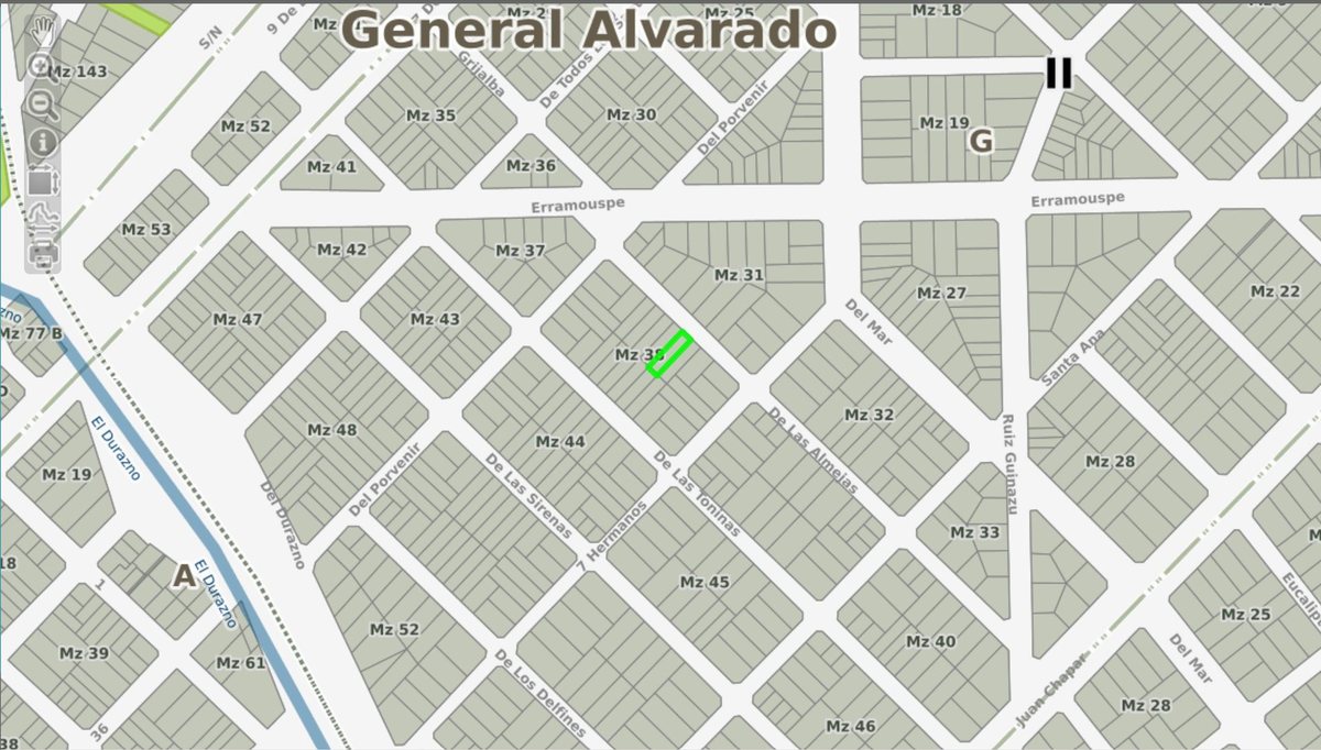 Venta terreno 400 m2 en Miramar