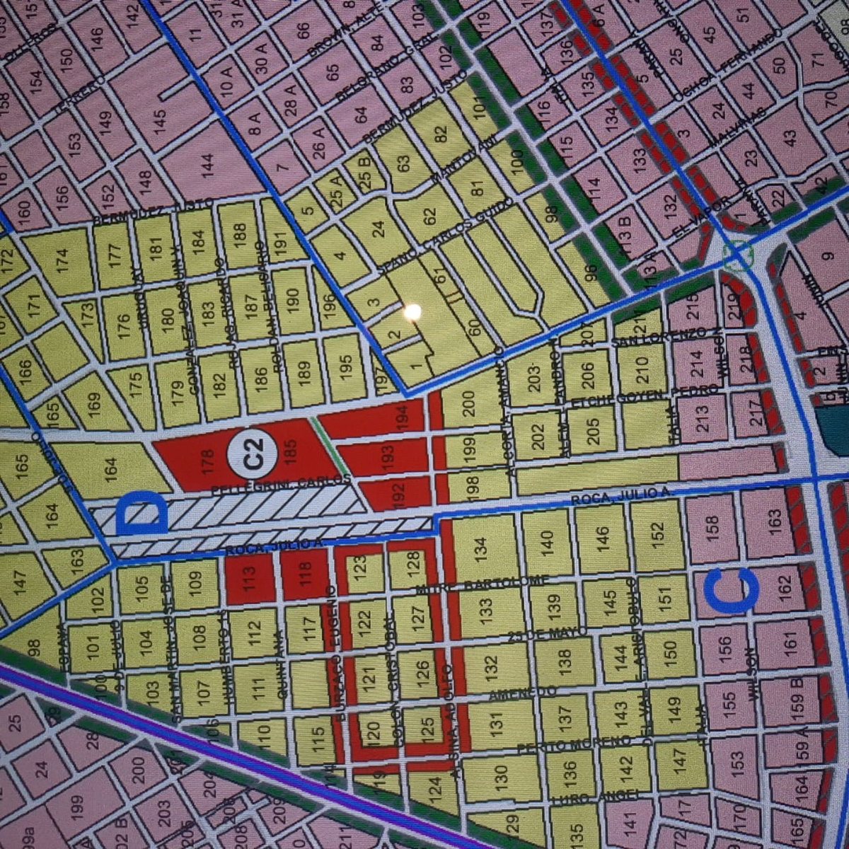 Unicos 3 Lotes en block en Burzaco Centro, 1300mts