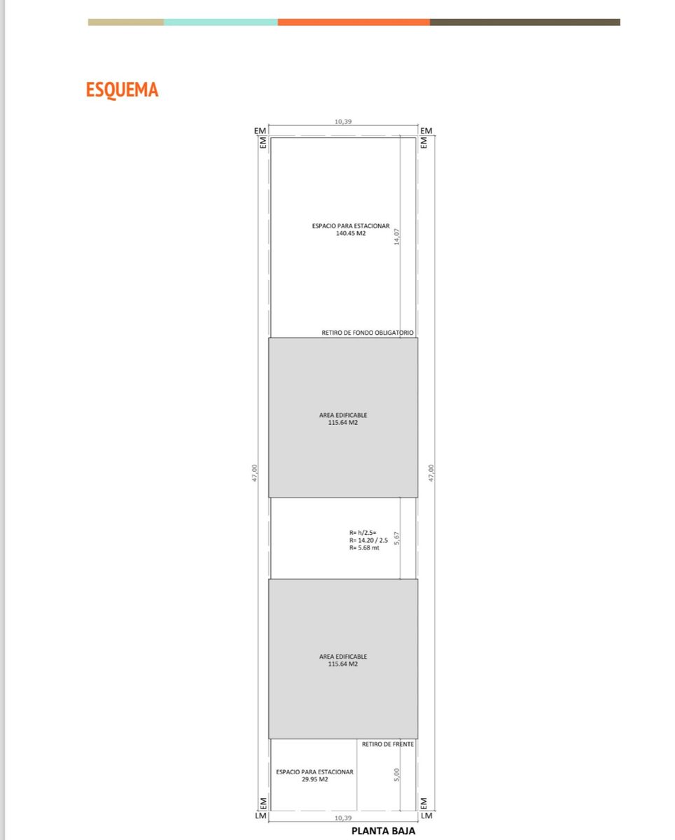 LOTE EN VENTA VILLA BOSCH10,39 x 47 R2b CANJE 100%