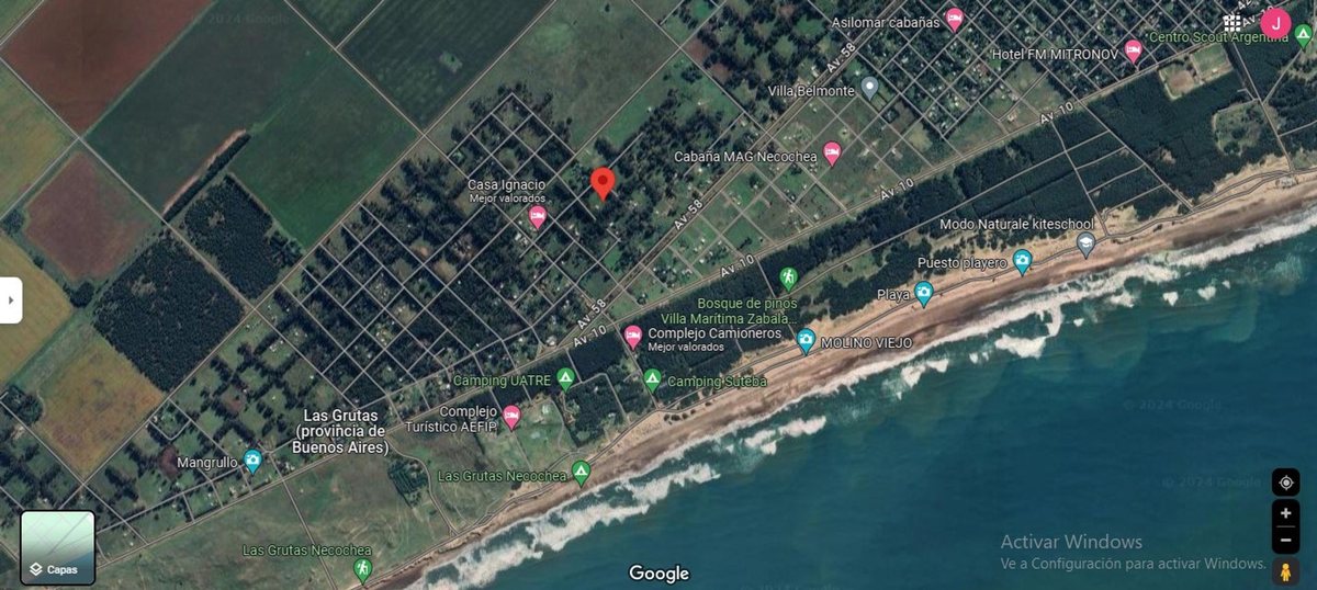 TERRENO EN VENTA A 500 METROS DEL MAR NECOCHEA