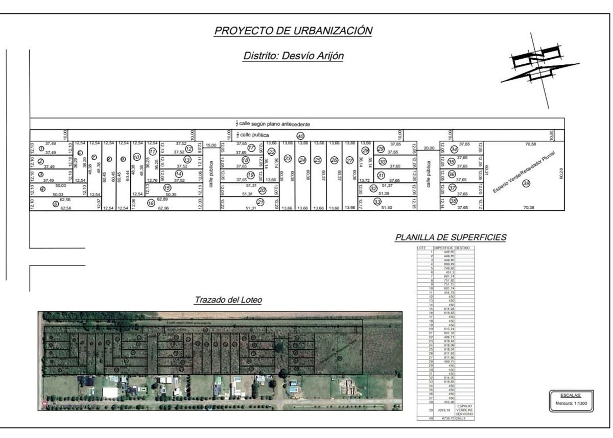 Loteo La COMARCA II- Barrio Caima- Preventa