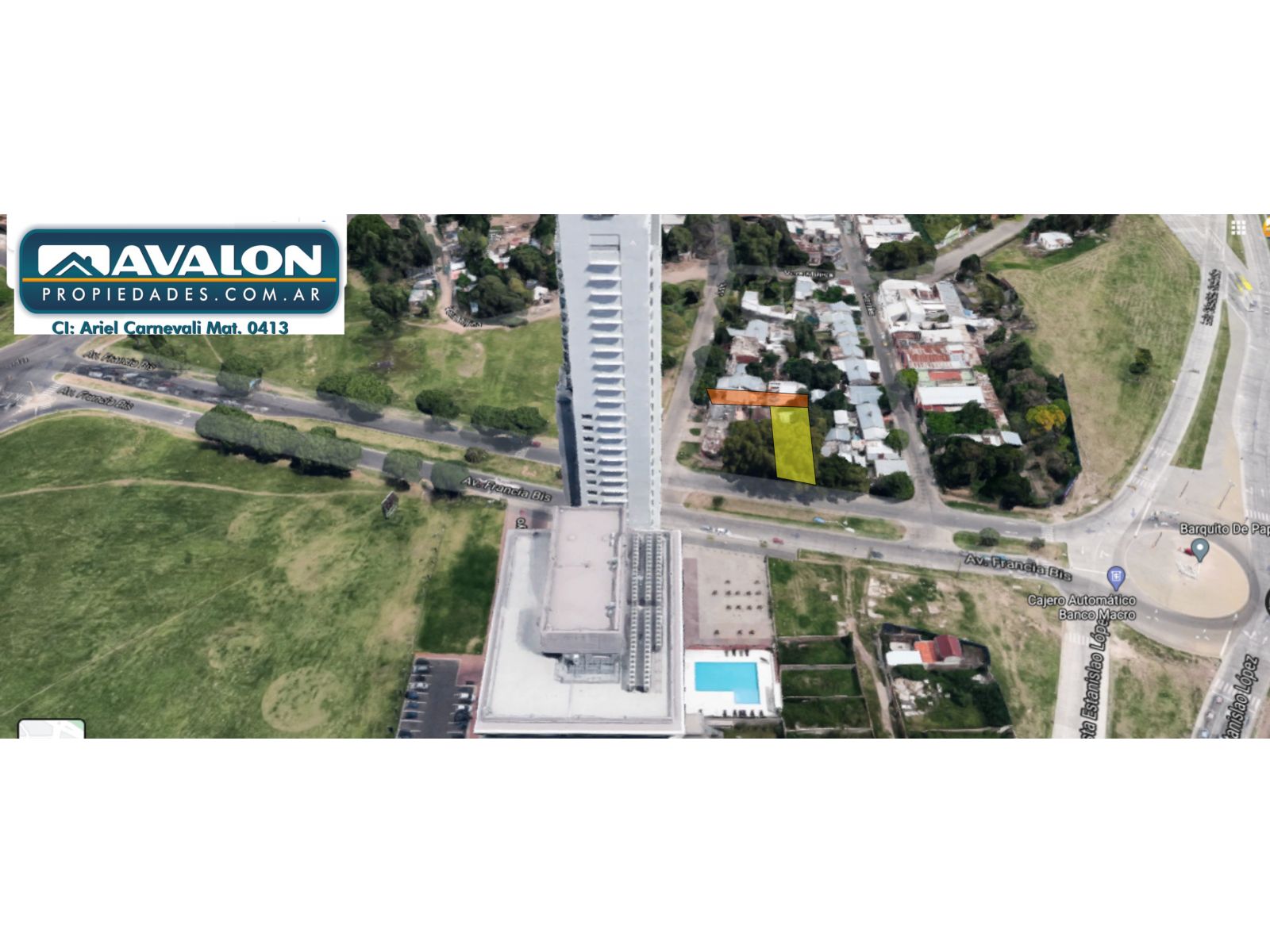 Terreno Apto desarrollo Pto Norte - 140m2 Junín y Francia