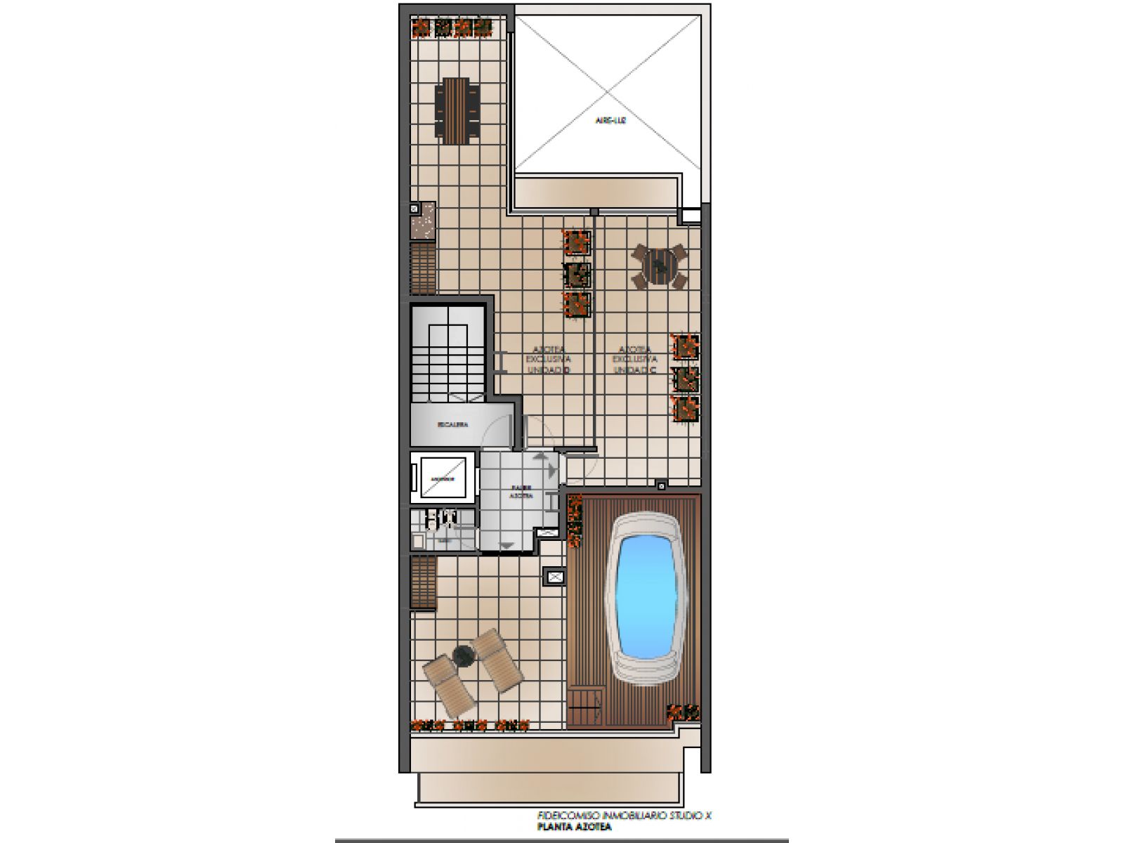 Un dormitorio al frente ,  Brown 2500!