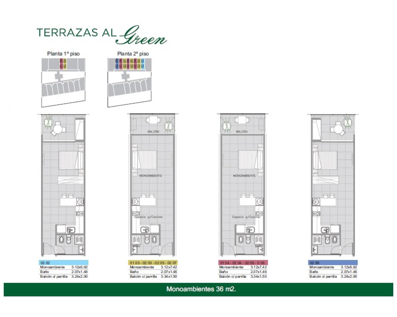 Rosario: Av. Eva Perón 8625, TORRE GREEN NORTE, Planta Baja dúplex 1 dormitorio Fisherton, Santa Fe, Argentina