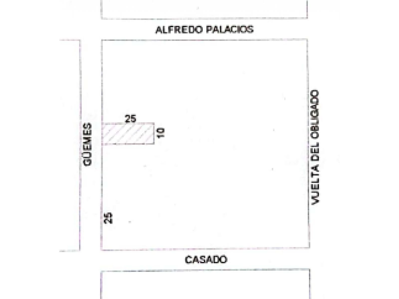 TERRENO en VENTA  . LOS MOLINOS