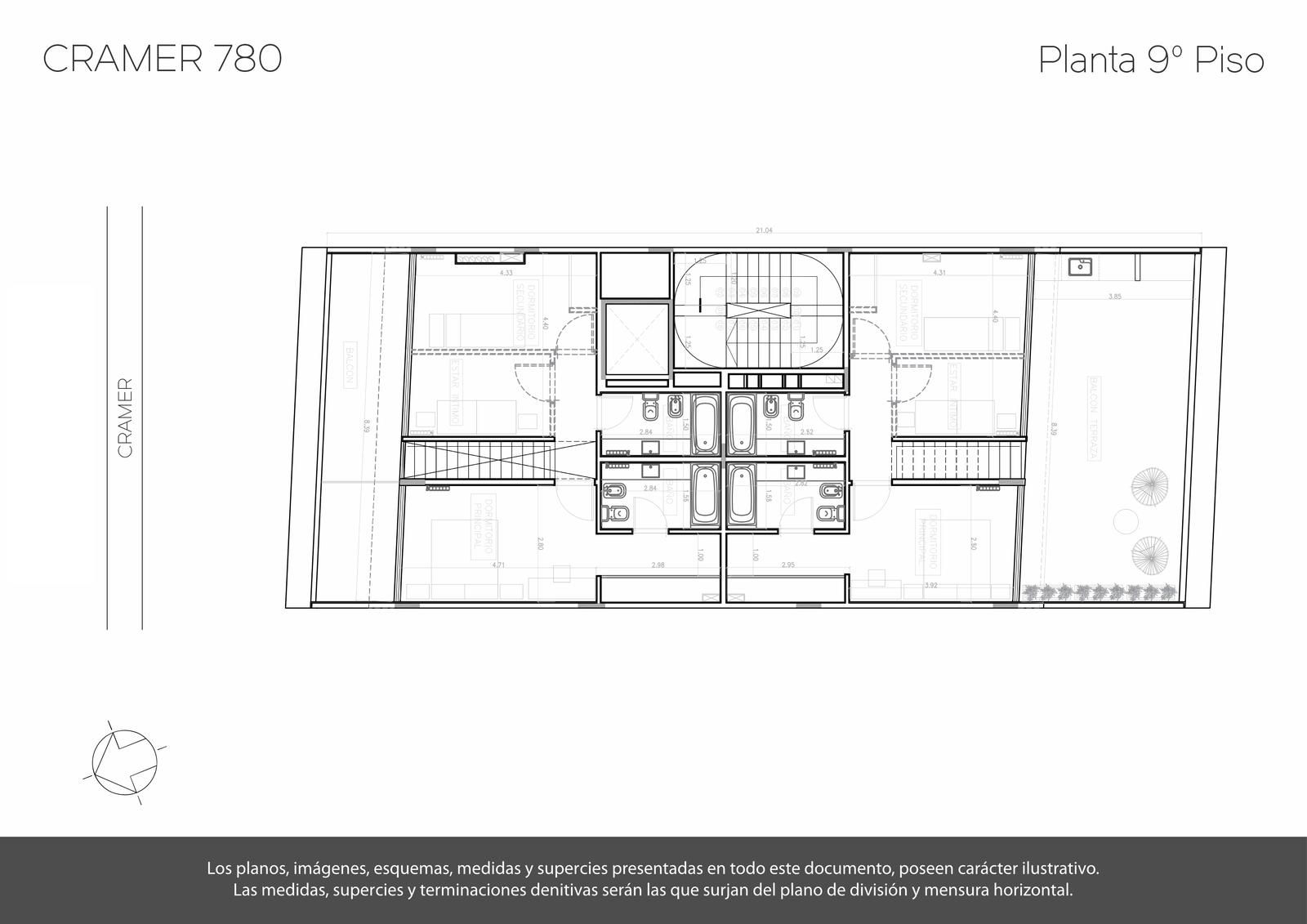 Apto Blanqueo en Colegiales - Venta Amplio Departamento / Semipiso de 3 Ambientes en Pozo