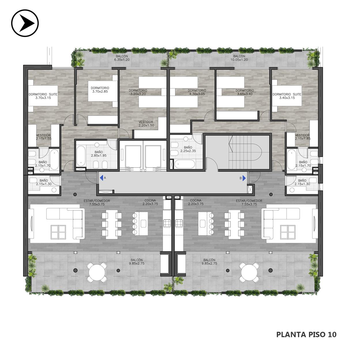 Departamento - Parque España