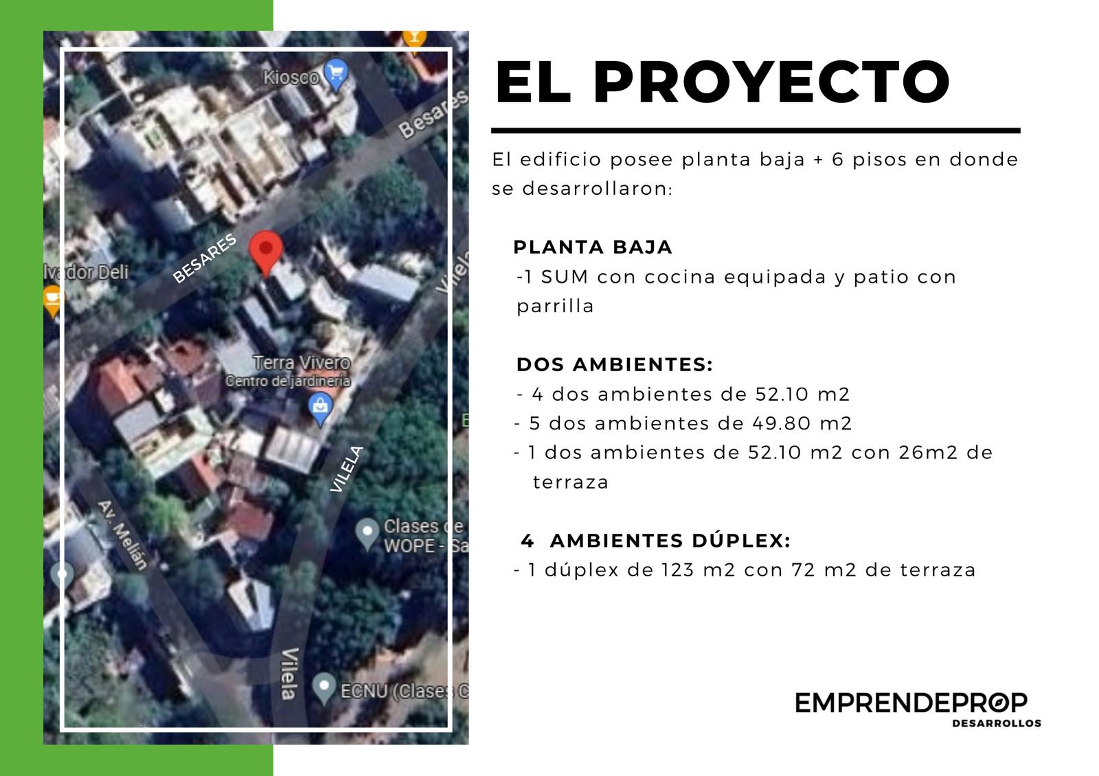 EN CONSTRUCCIÓN - ENTREGA PRINCIPIOS 2026! 2 ambientes en Green Besares