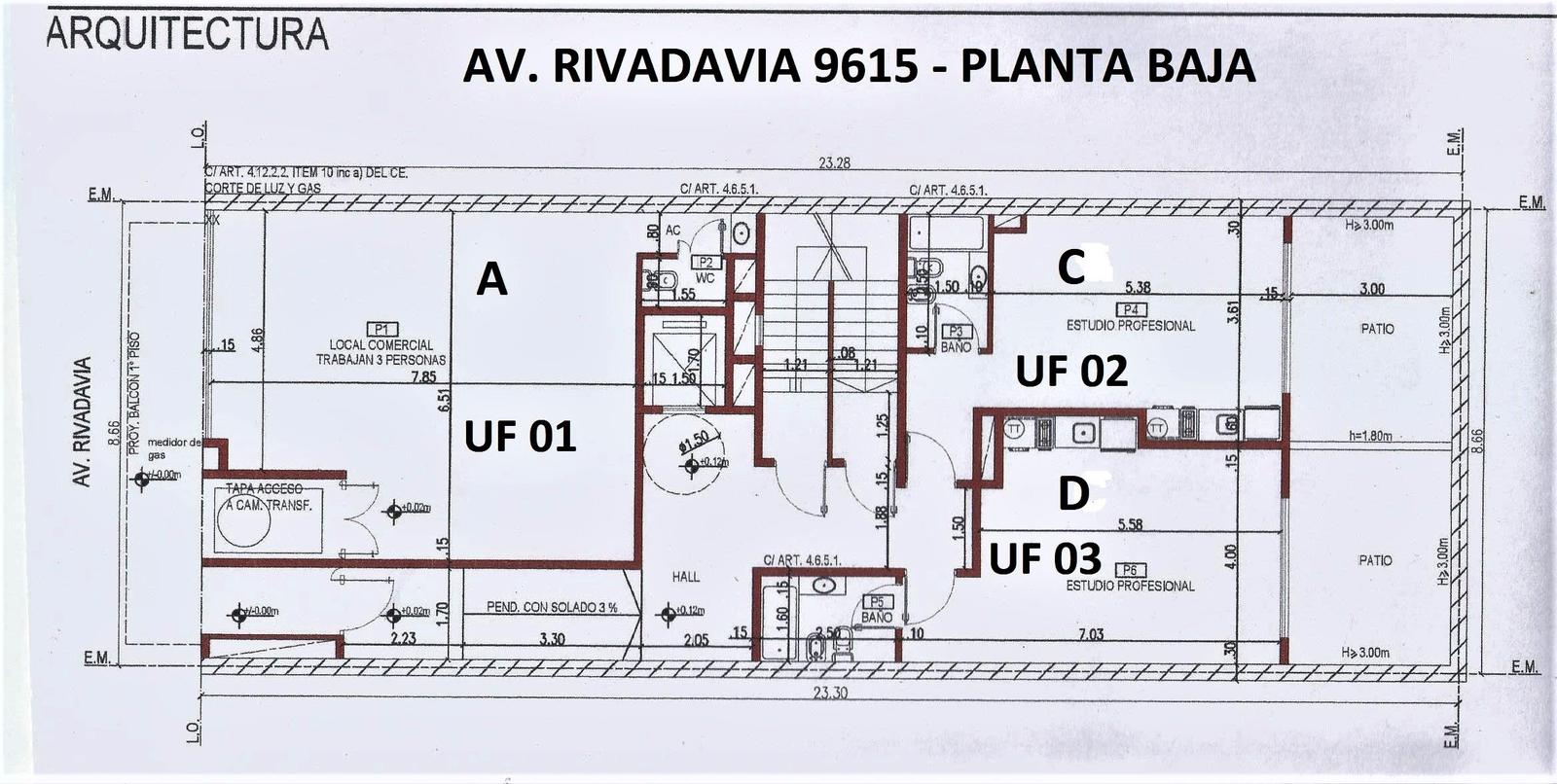 VENTA  VILLA LURO  DOS AMBIENTES  BALCON TERRAZAAPTO PROFESIONAL  A ESTRENAR