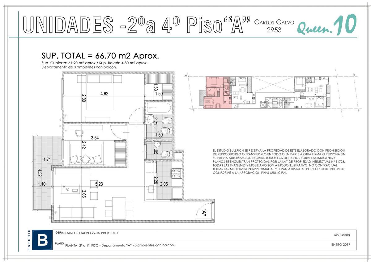 VENTA DEPARTAMENTO/OFICINA 2 AMBIENTES EN SAN CRISTOBAL