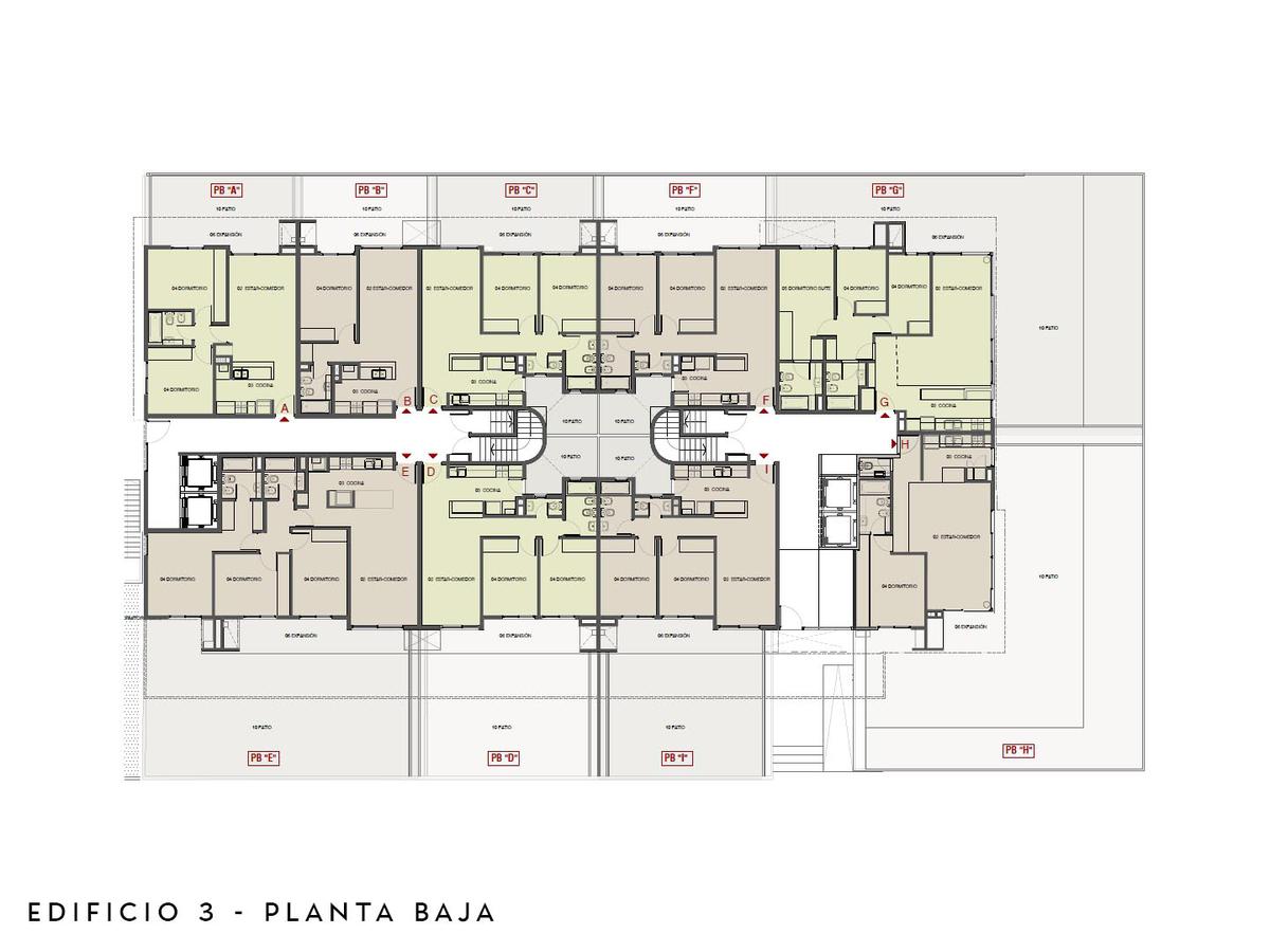 Departamentos de 1, 2 y 3 dormitorios en Paddock Condos Fisherton