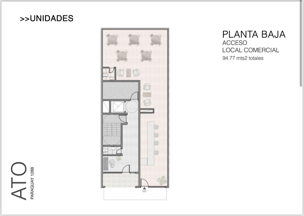 Departamento en  Recoleta en pozo