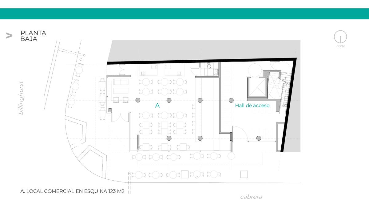 Monoambiente en venta en Palermo