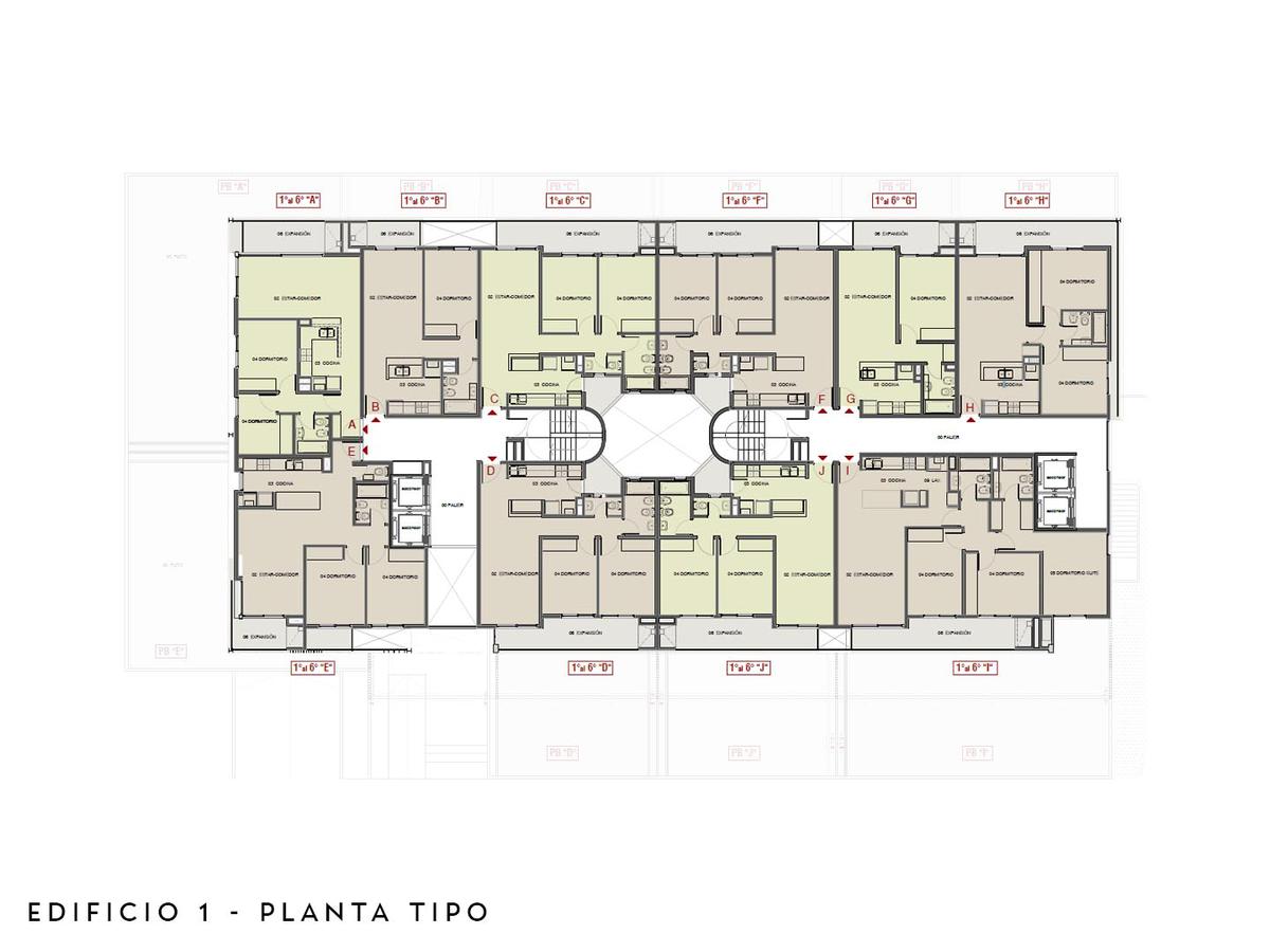 Departamentos de 1, 2 y 3 dormitorios en Paddock Condos Fisherton