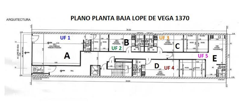 VENTA  VILLA LURO  AV. LOPE DE VEGA 1370  MONOAMBIENTE  A ESTRENAR