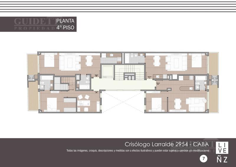 Venta Departamento a Estrenar 48m² Bcón Parrilla - Nuñez