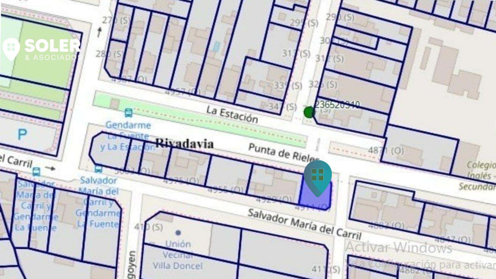 Venta De Importante Lote En Rivadavia Calle Punta De Rieles Y Salvador Maria Del Carril