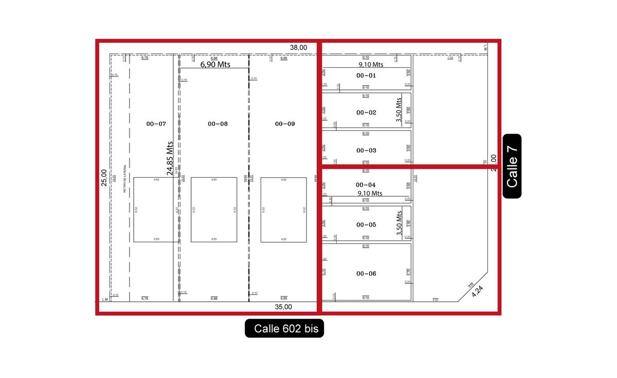 Venta Lotes comerciales LA AURORA - 7 y 602 Bis - Villa Elvira