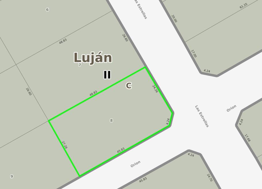 Terreno Quinta en  Venta - Lujan