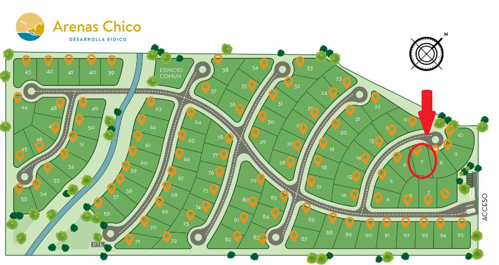 Lote en Venta en Barrio Privado Arenas Chico - 670 m2