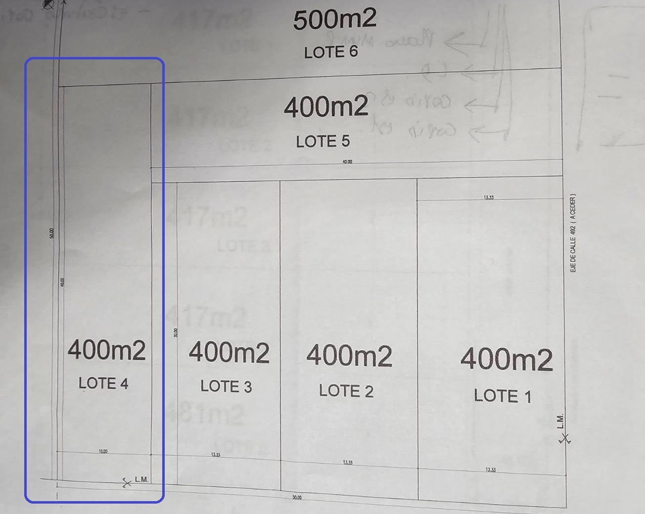 Terreno en  VENTA