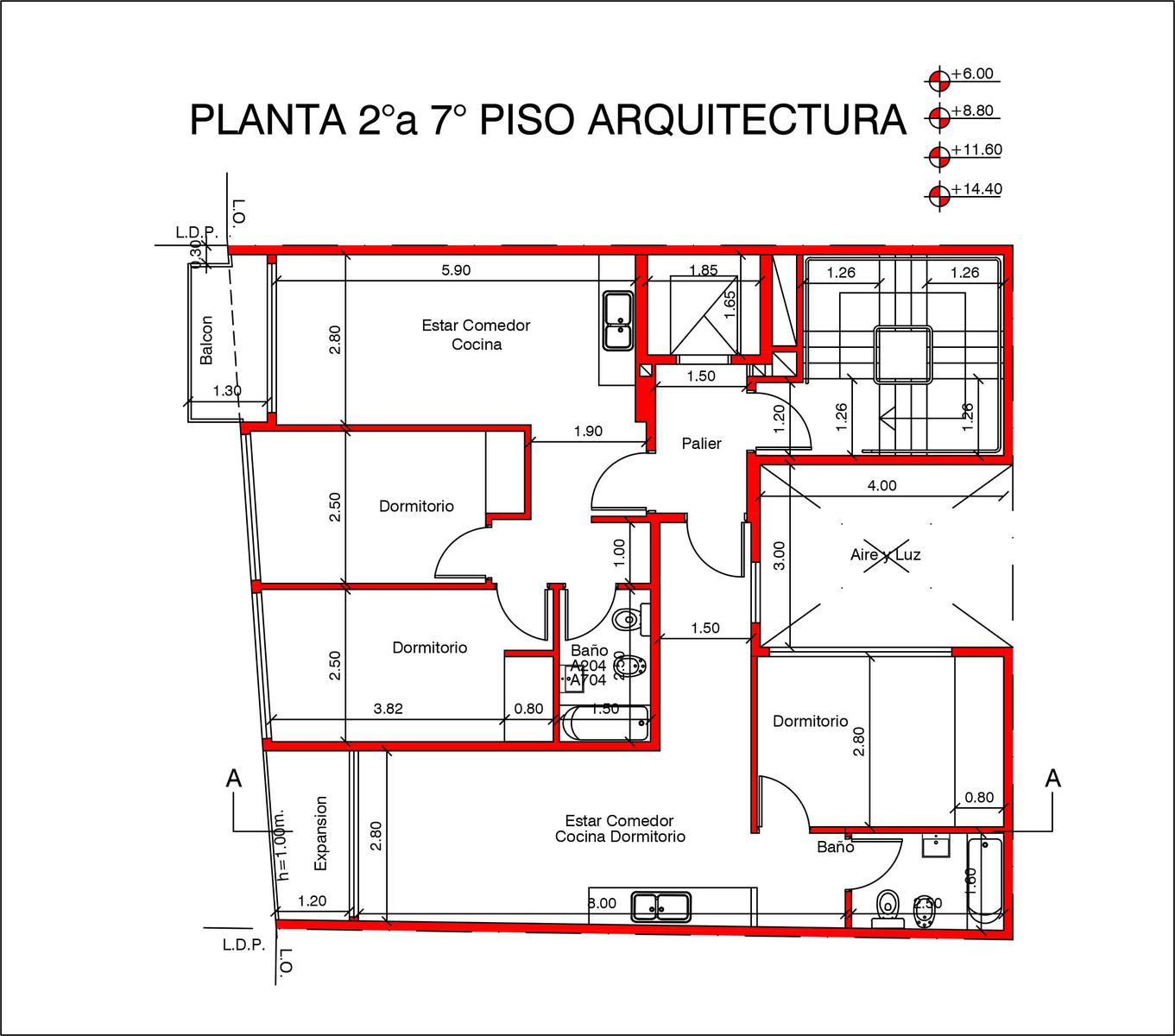 Departamento 3 amb en la mejor zona de Caballito A estrenar