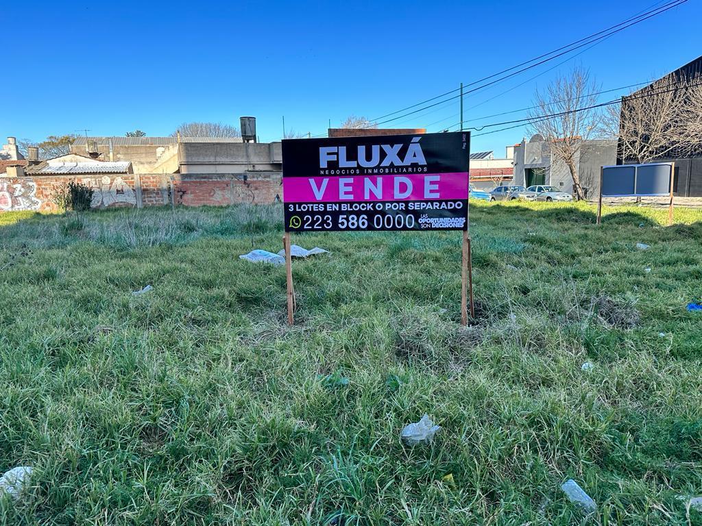 VENDO 3 LOTES EN BLOCK O POR SEPARADO ZONA VILLA PRIMERA