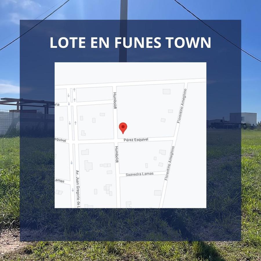 Venta de Terreno - Lote en Funes Town