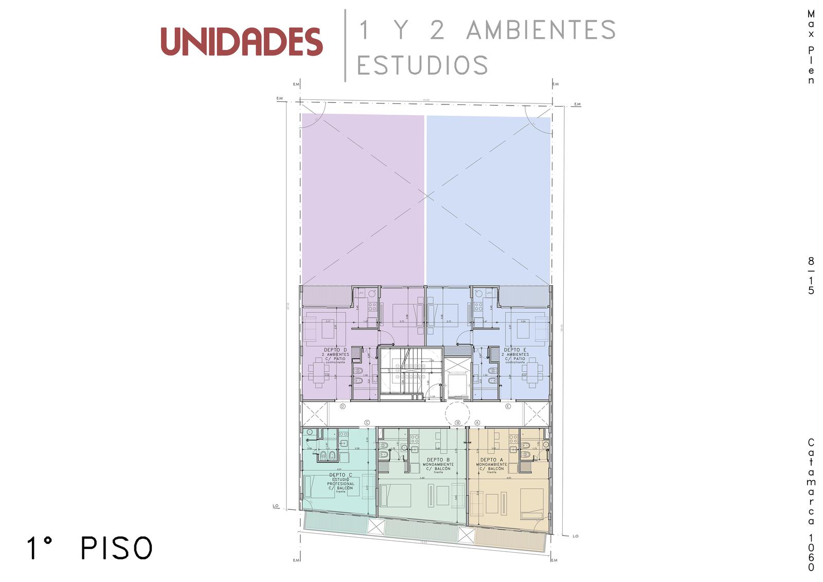 Departamentos excelentes de 1, 2 y 3 ambtes en  su tramo final. Entrega julio/2024