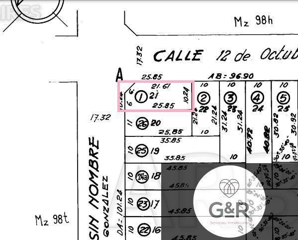 Terreno / Lote en venta de 256m2 ubicado en Villa del Parque