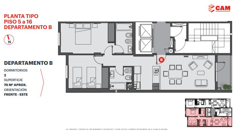 Departamento en Centro