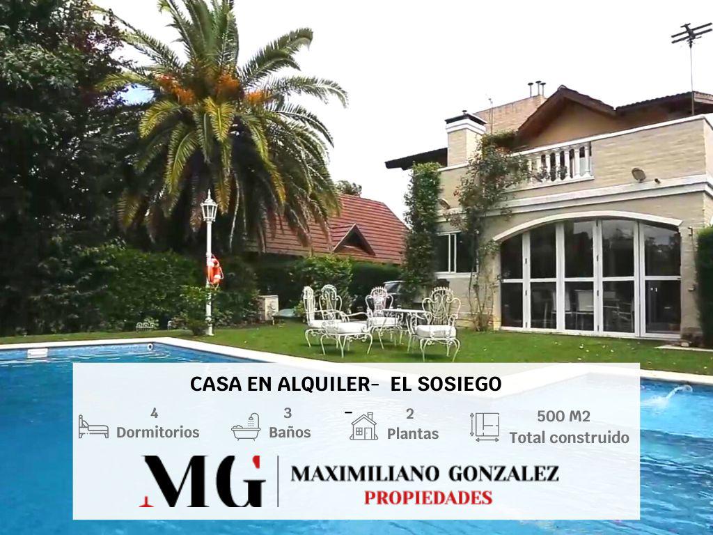 Casa en Alquiler anual - El Sosiego, Canning Ezeiza