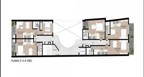 Departamento Ituizango 1652-Monoambiente divisible + terraza exclusiva