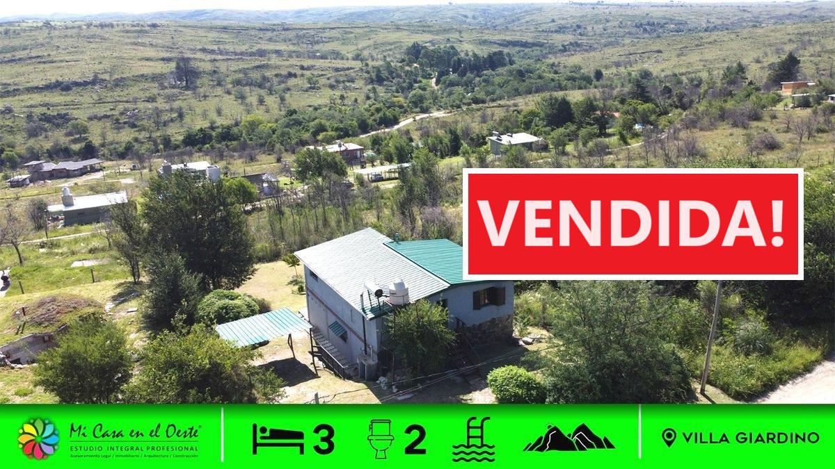 VENDIDA!!! - Casa en venta - Villa Giardino - Córdoba - Zona residencial