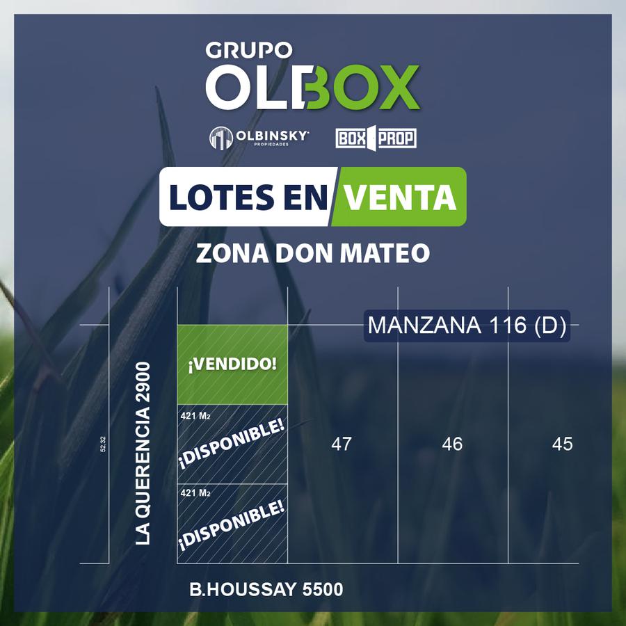 Venta de Terreno - Lote en Don Mateo - Funes