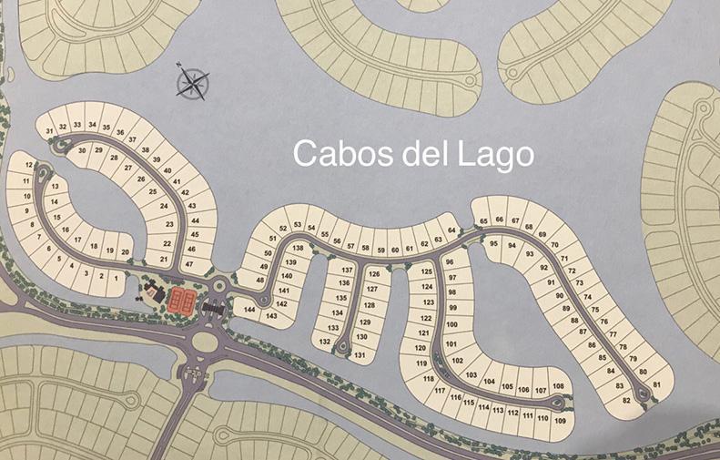 Espectacular lote al lago  en Cabos del Lago Venta