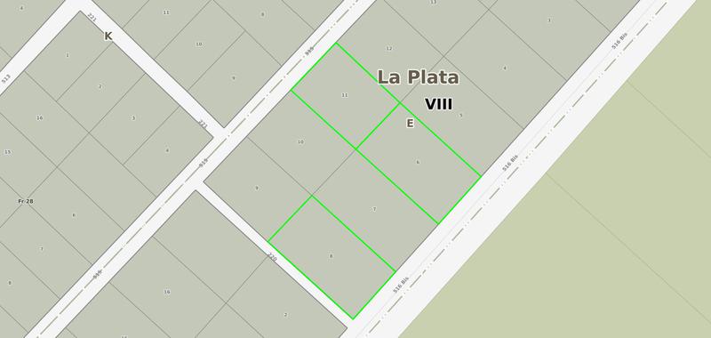 Terreno en Venta en 515/220 y 225 Melchor Romero - Alberto Dacal Propiedades