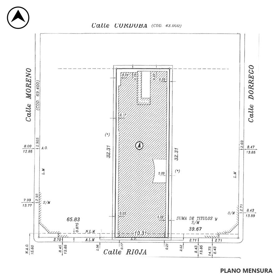 Terreno en venta - Centro