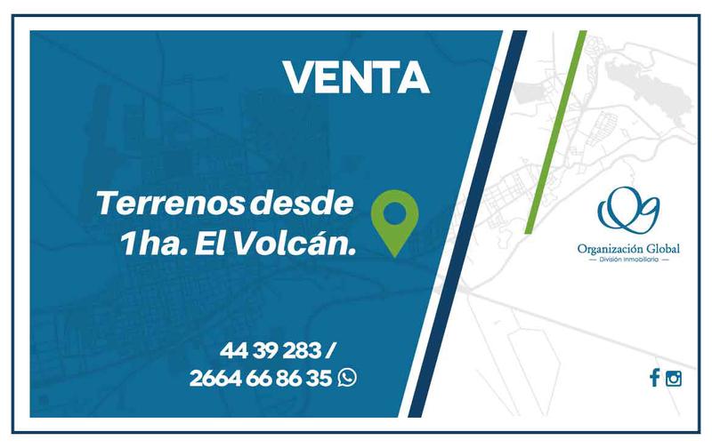 VENTA Terrenos desde 1ha. El Volcán