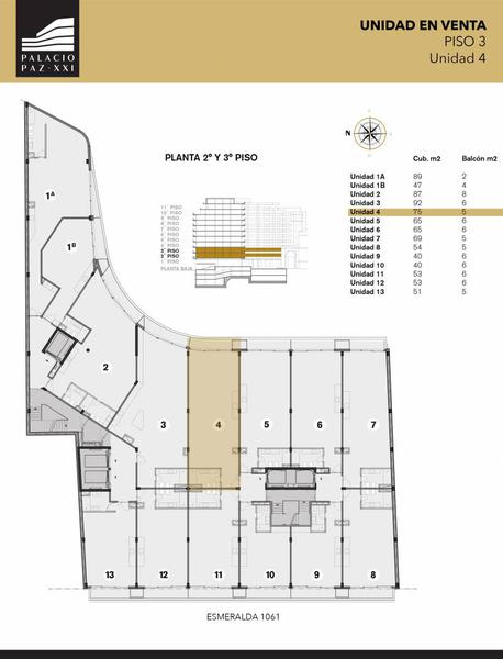 Oficina de lujo en venta en Palacio Paz XXI