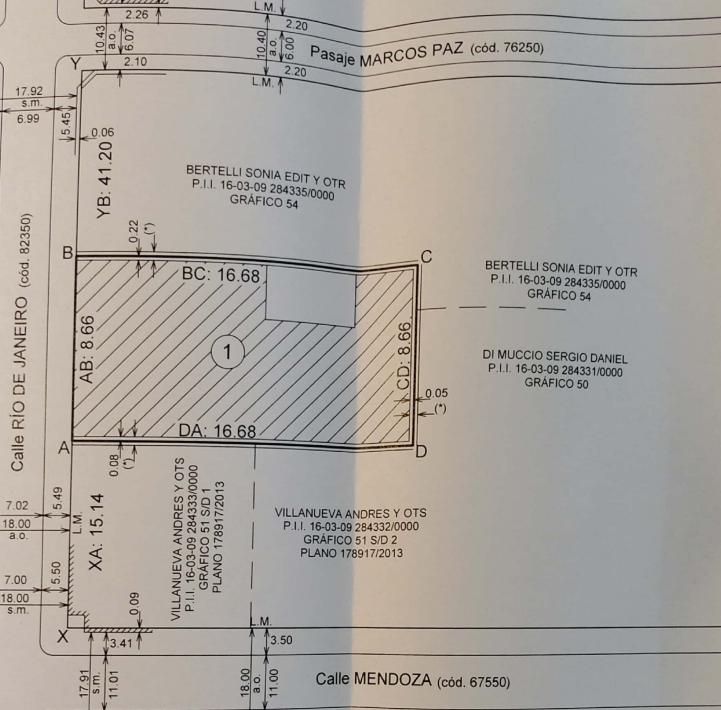 Venta Casa Terreno para construir o reciclar