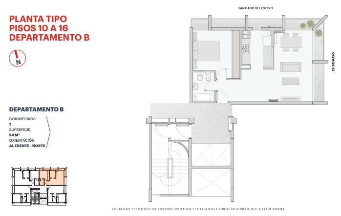 Departamento en Centro