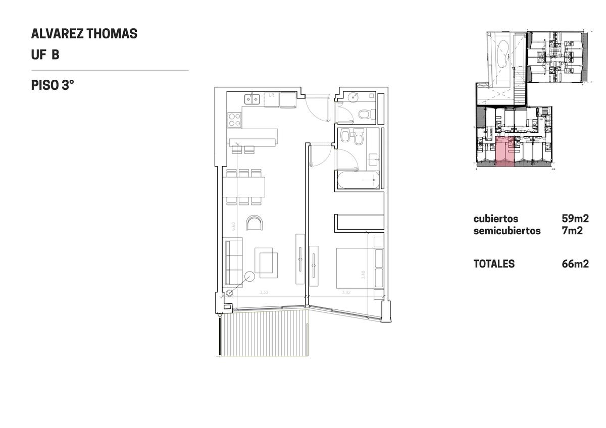 Departamento - Colegiales