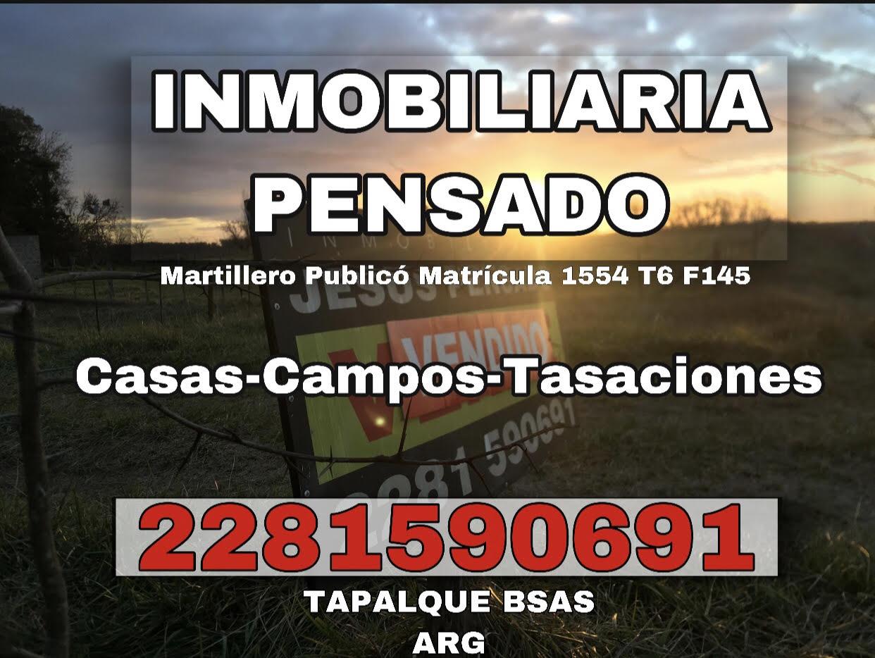 Terreno en  venta en tapalque