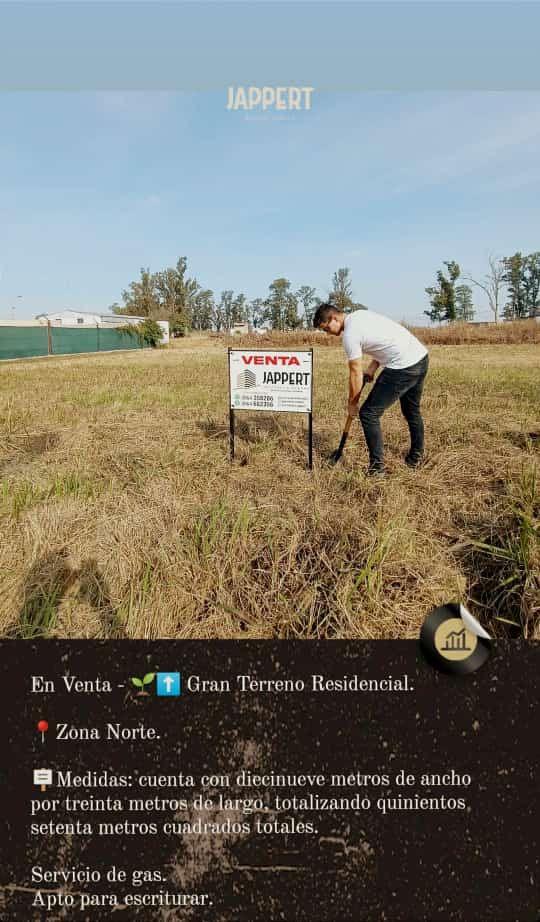 Venta de Terreno con Exclusiva Ubicación en Zona Norte