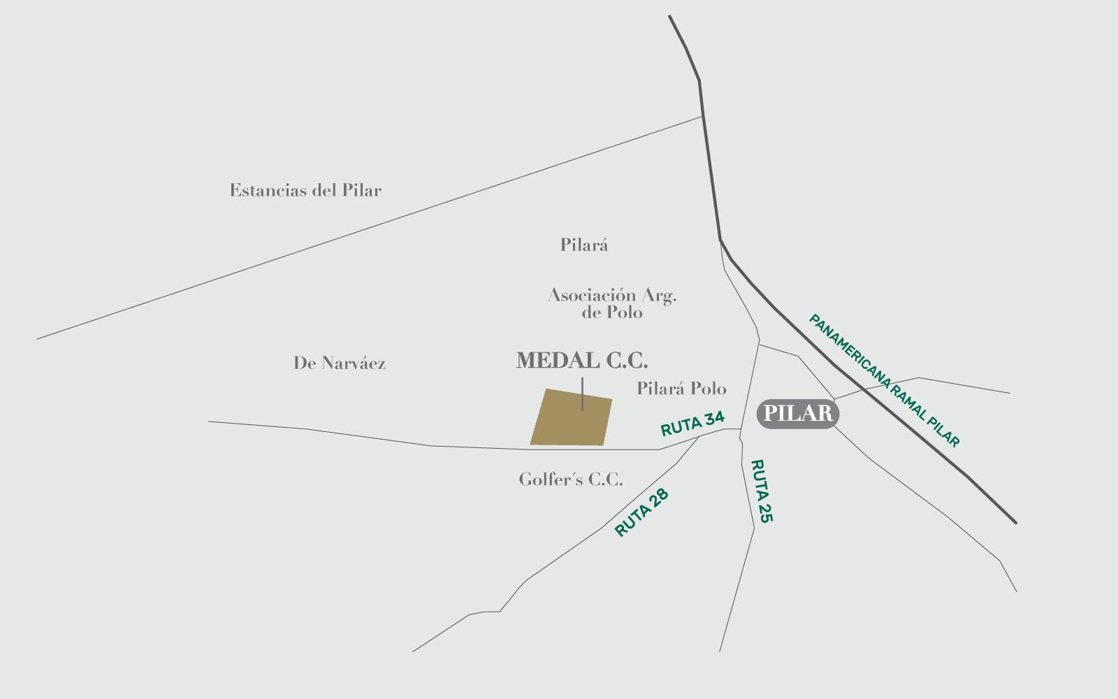 Lote en Venta en  el Medal Country Club, Pilar