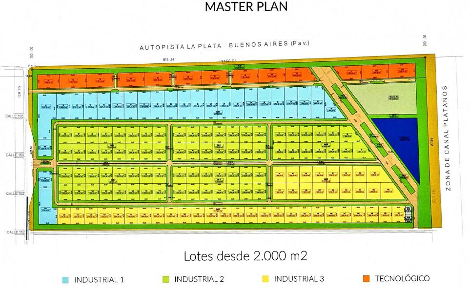 Parque industrial Intepark - Sobre autopista en Berazategui