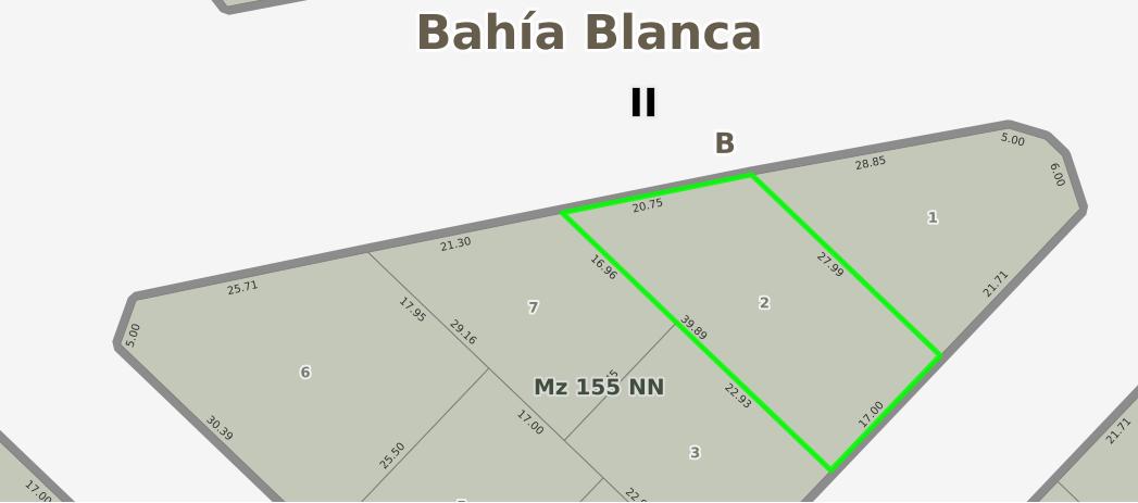 Terreno en Bahia Blanca